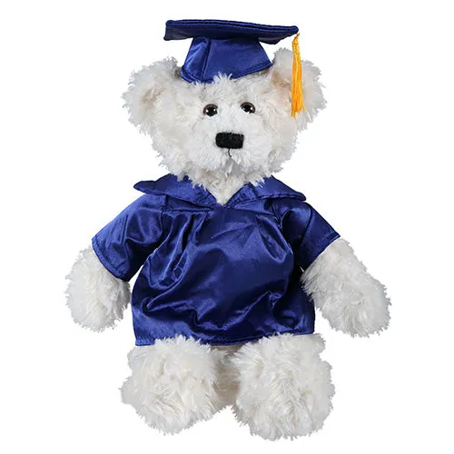 12" Graduation Brandon Teddy Bear Plush 2024 Cream White