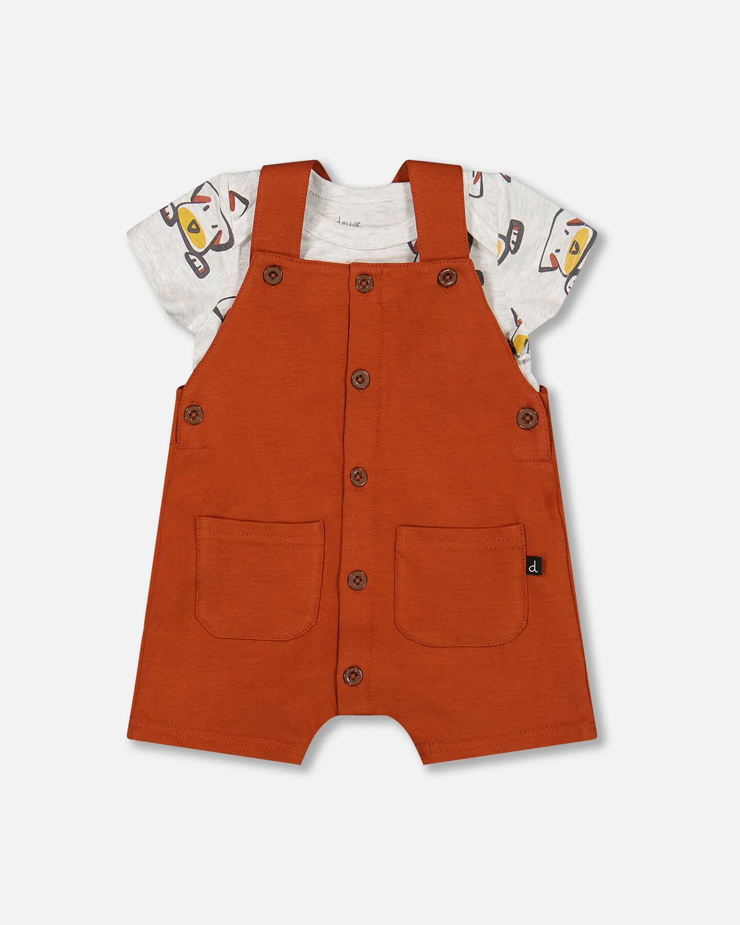 2 Piece Dog Bodysuit & Bib Shorts