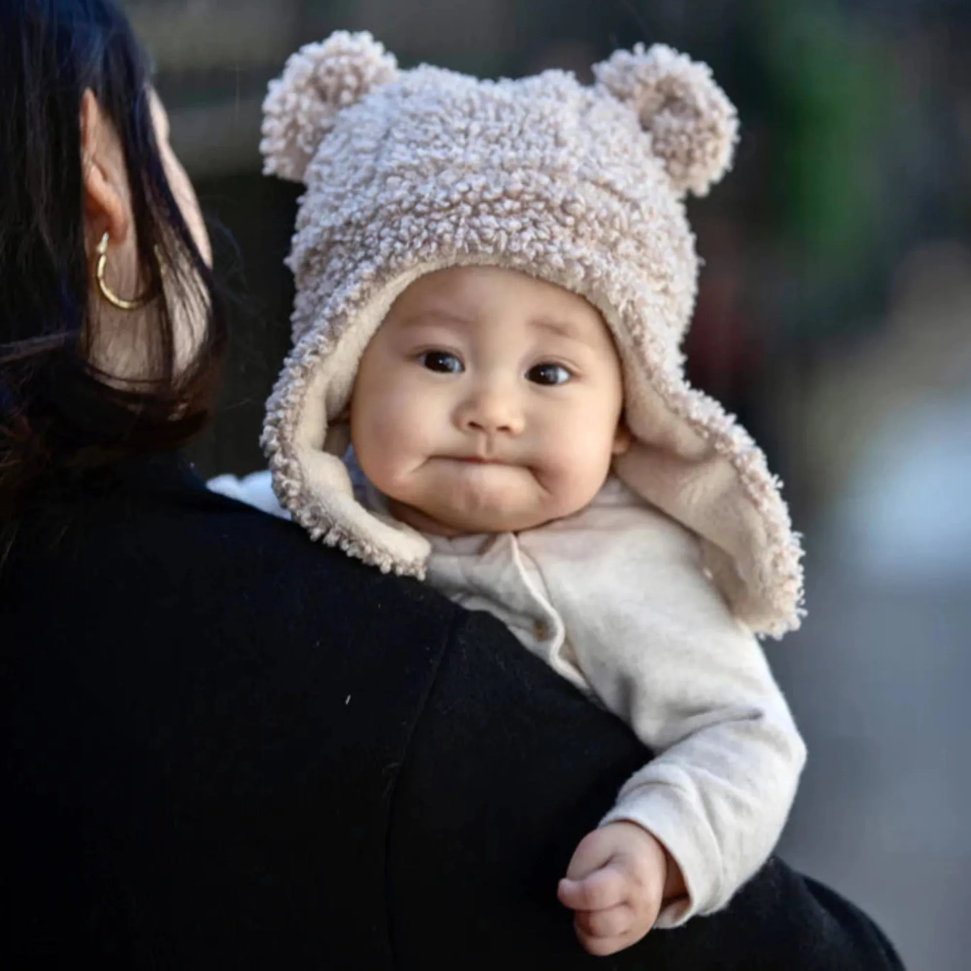 7AM ENFANT Cub Hat - Oatmeal Teddy