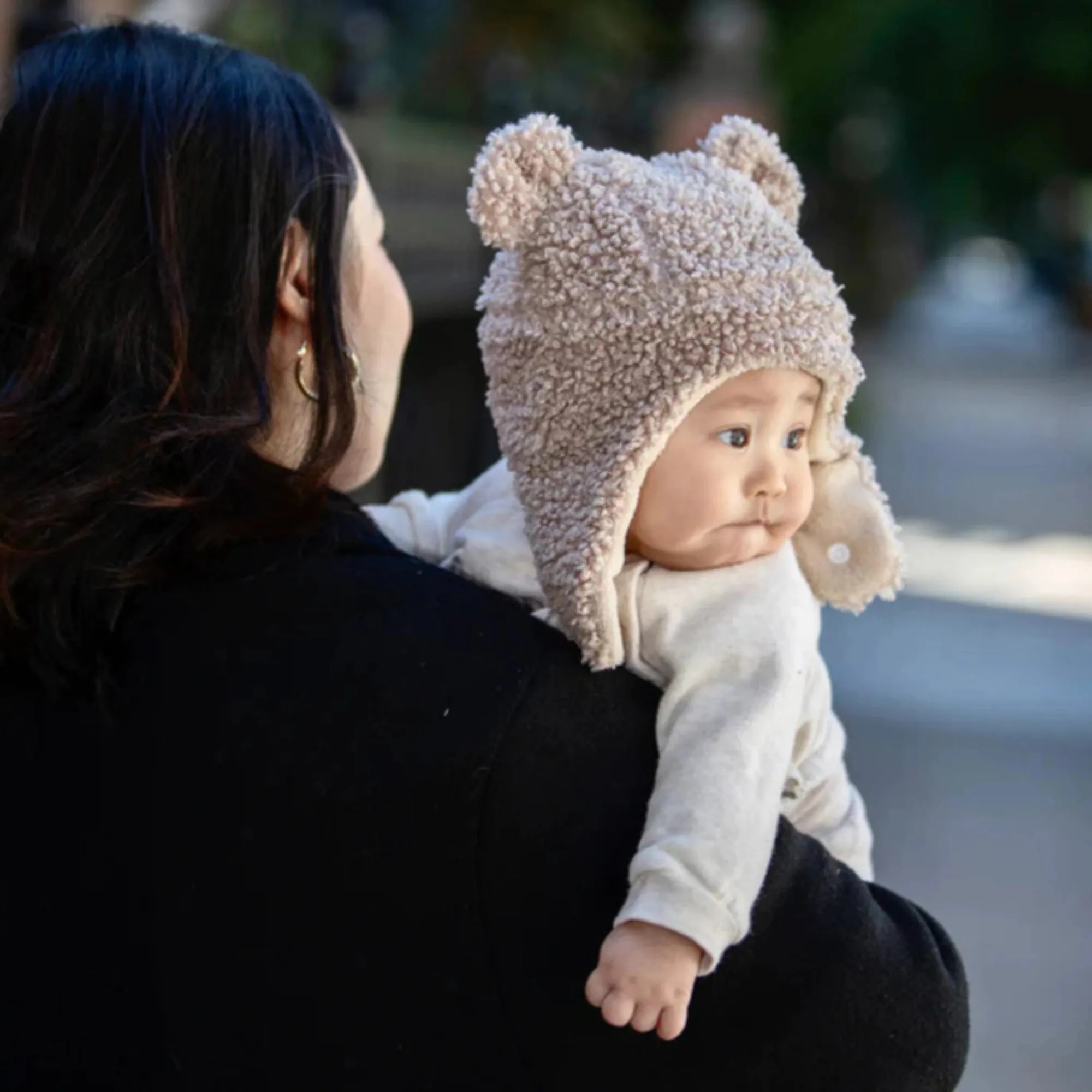 7AM ENFANT Cub Hat - Oatmeal Teddy