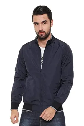 Allen Solly Men's A-Line Coat (Asjkobopn25774_Navy_Xl