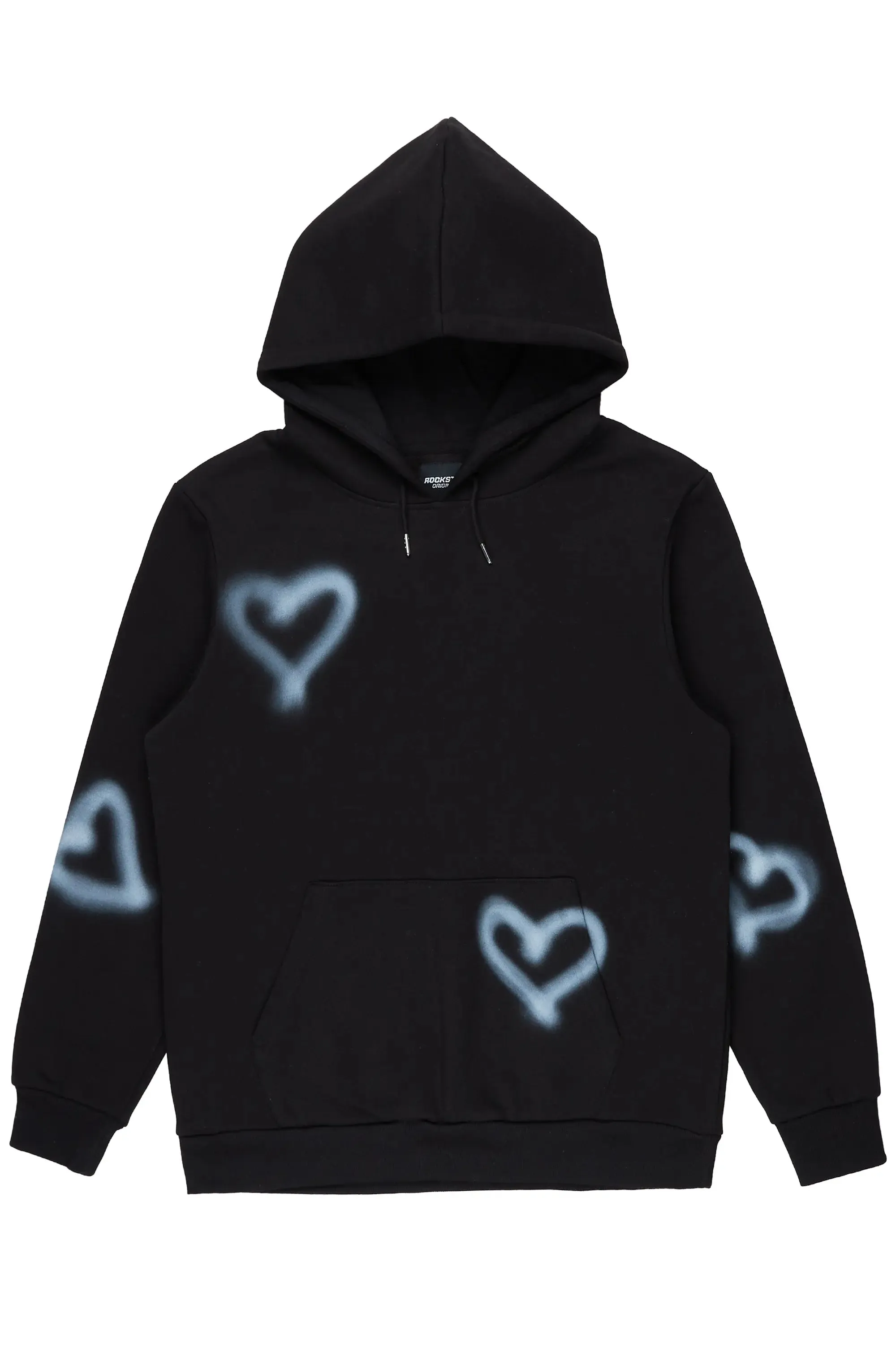 Apollo Black Graphic Hoodie