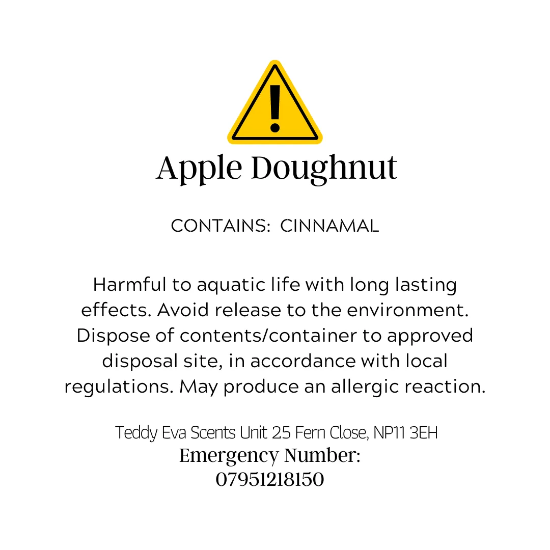 Apple Doughnut Teddy Clamshell