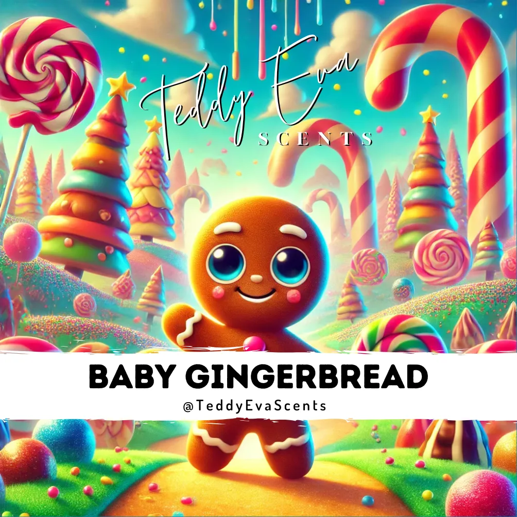 Baby Gingerbread Teddy Pot