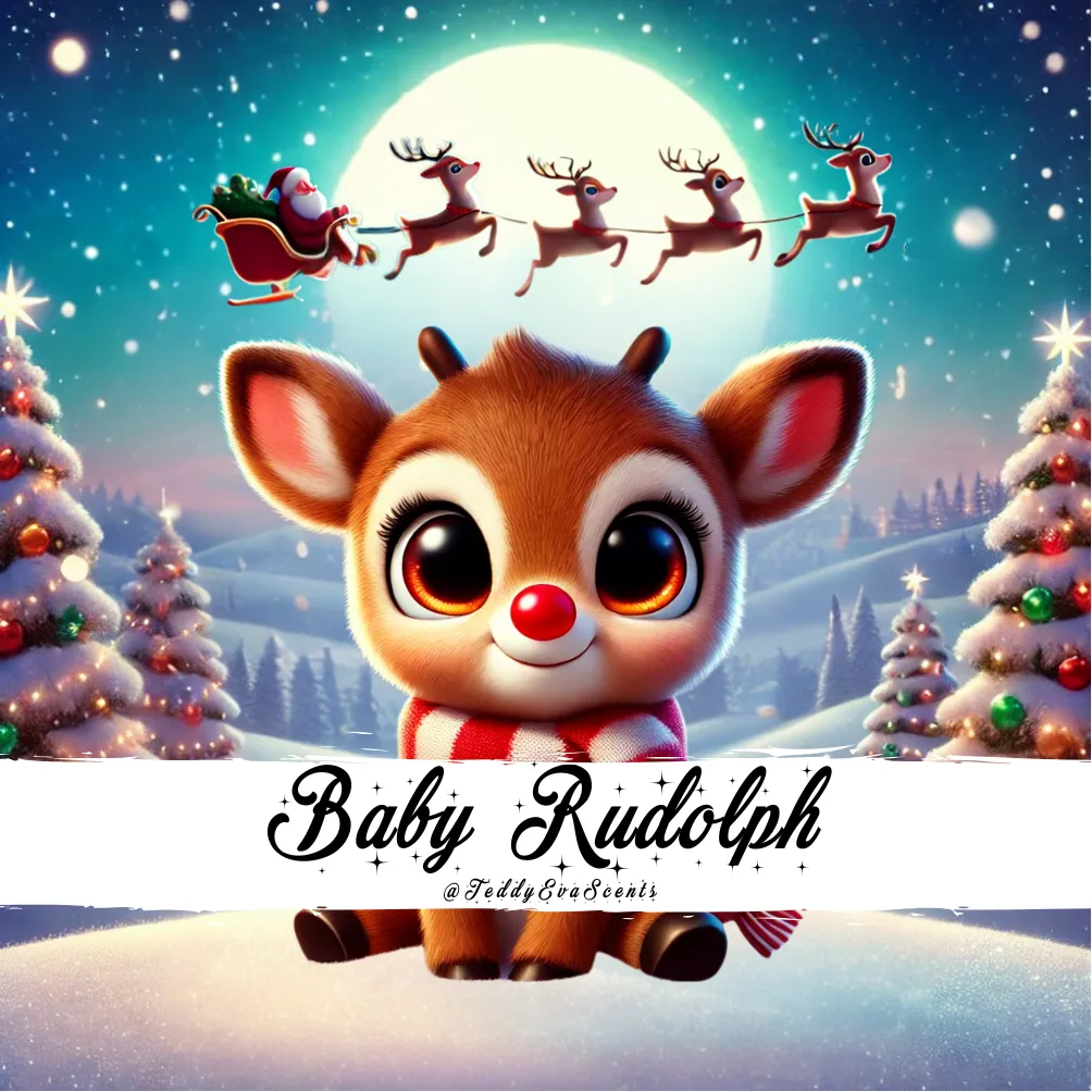 Baby Rudolph Teddy Pot