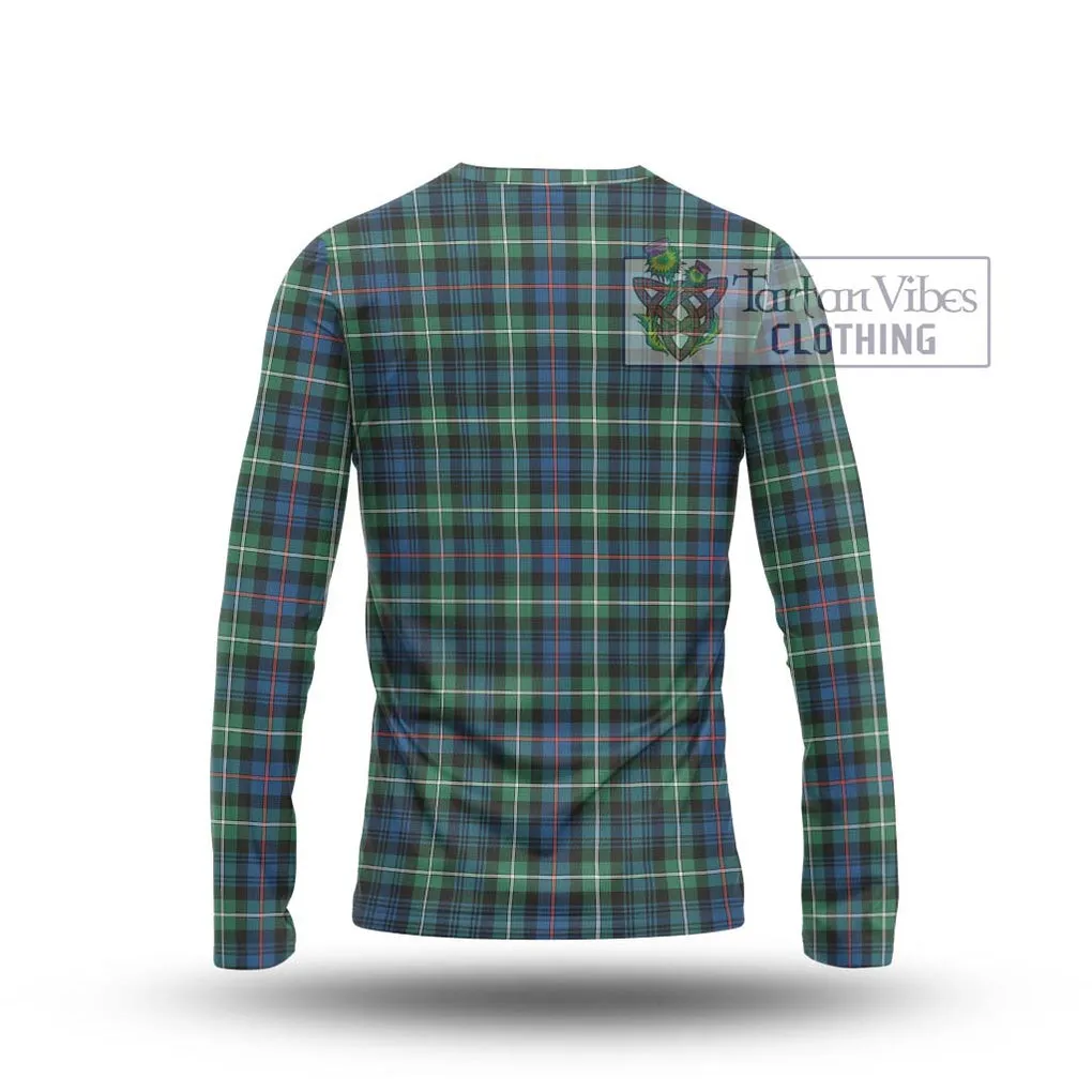 Baillie Ancient Tartan Long Sleeve T-Shirt with Family Crest DNA In Me Style