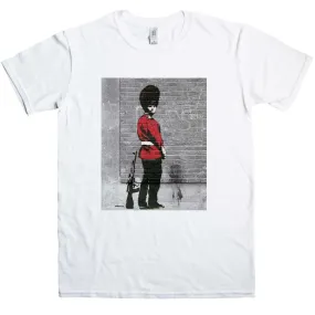 Banksy Peeing Guard T-Shirt