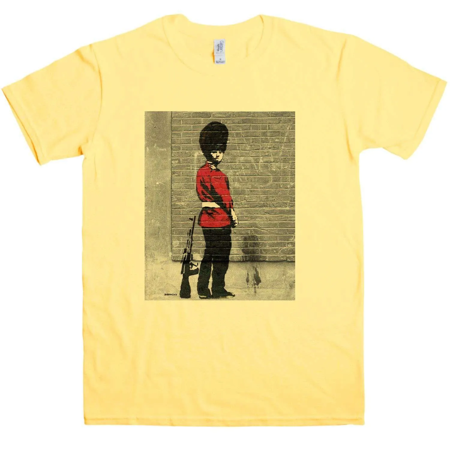 Banksy Peeing Guard T-Shirt