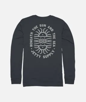 Beneath Pocket Long Sleeve - Carbon