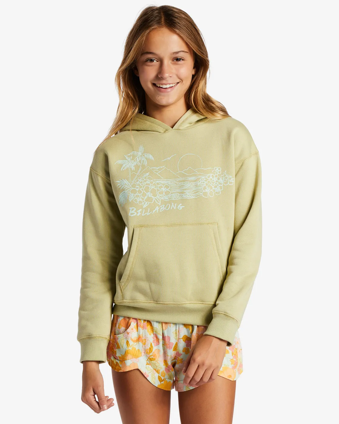 Billabong Aloha Goddess Sweatshirt-Willow