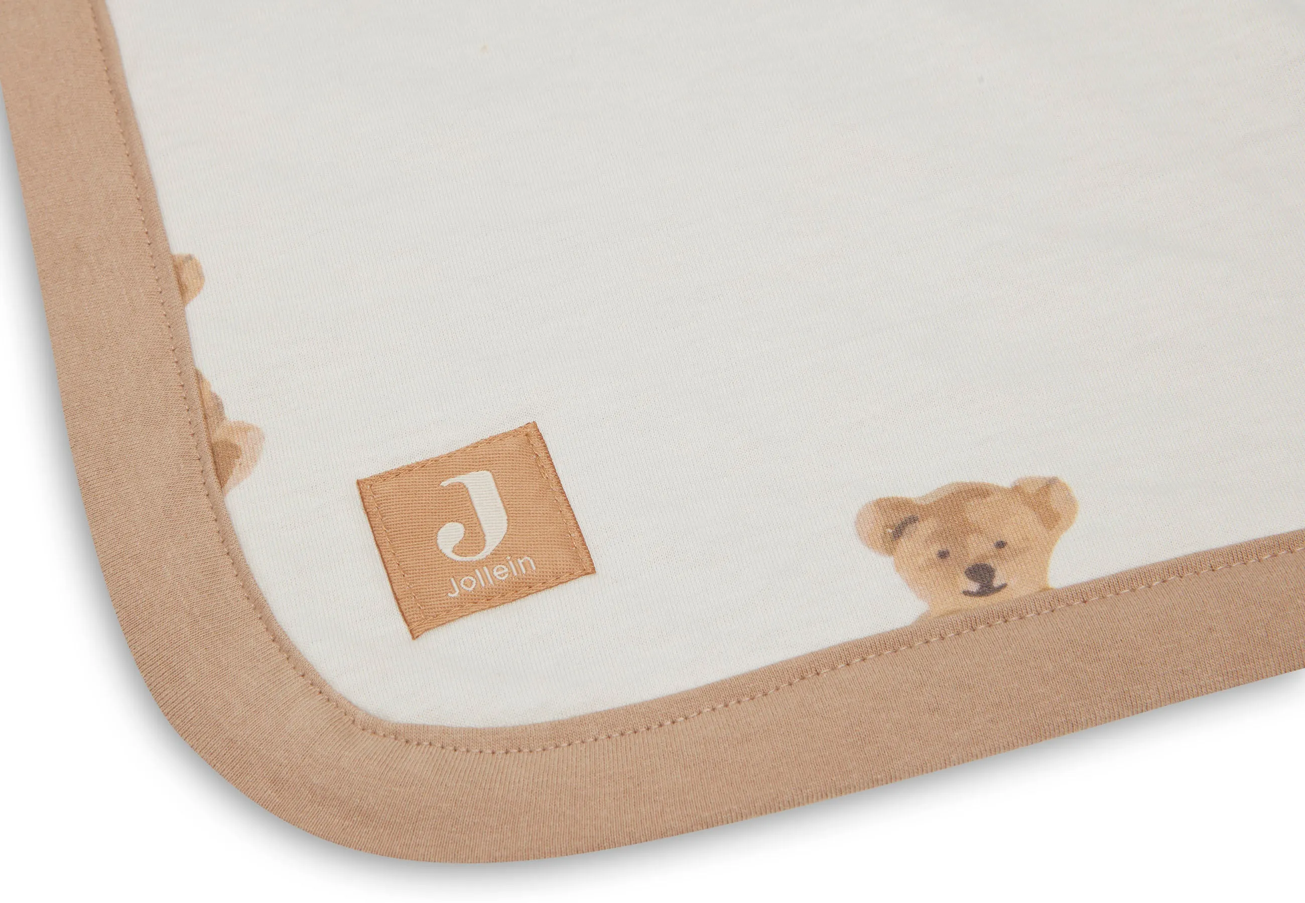 Blanket Cot Jersey 100x150cm - Teddy Bear