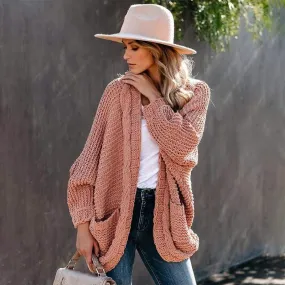 Boho Knit Cardigan with Pockets