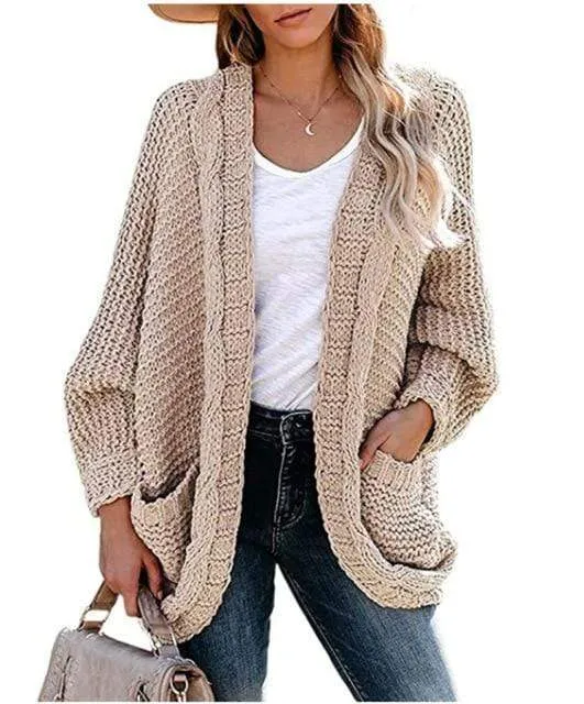 Boho Knit Cardigan with Pockets