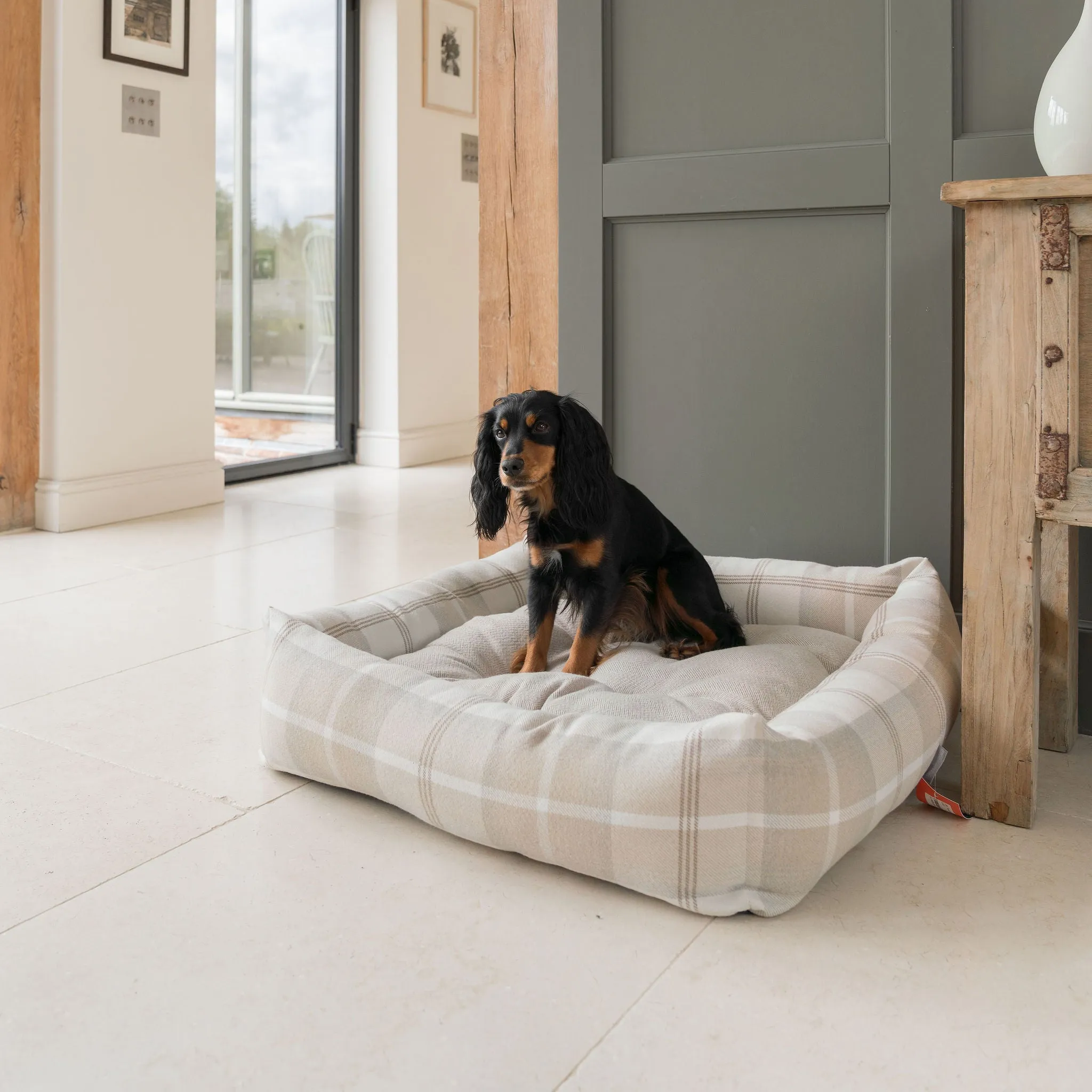 Box Bed in Balmoral Tweed by Lords & Labradors