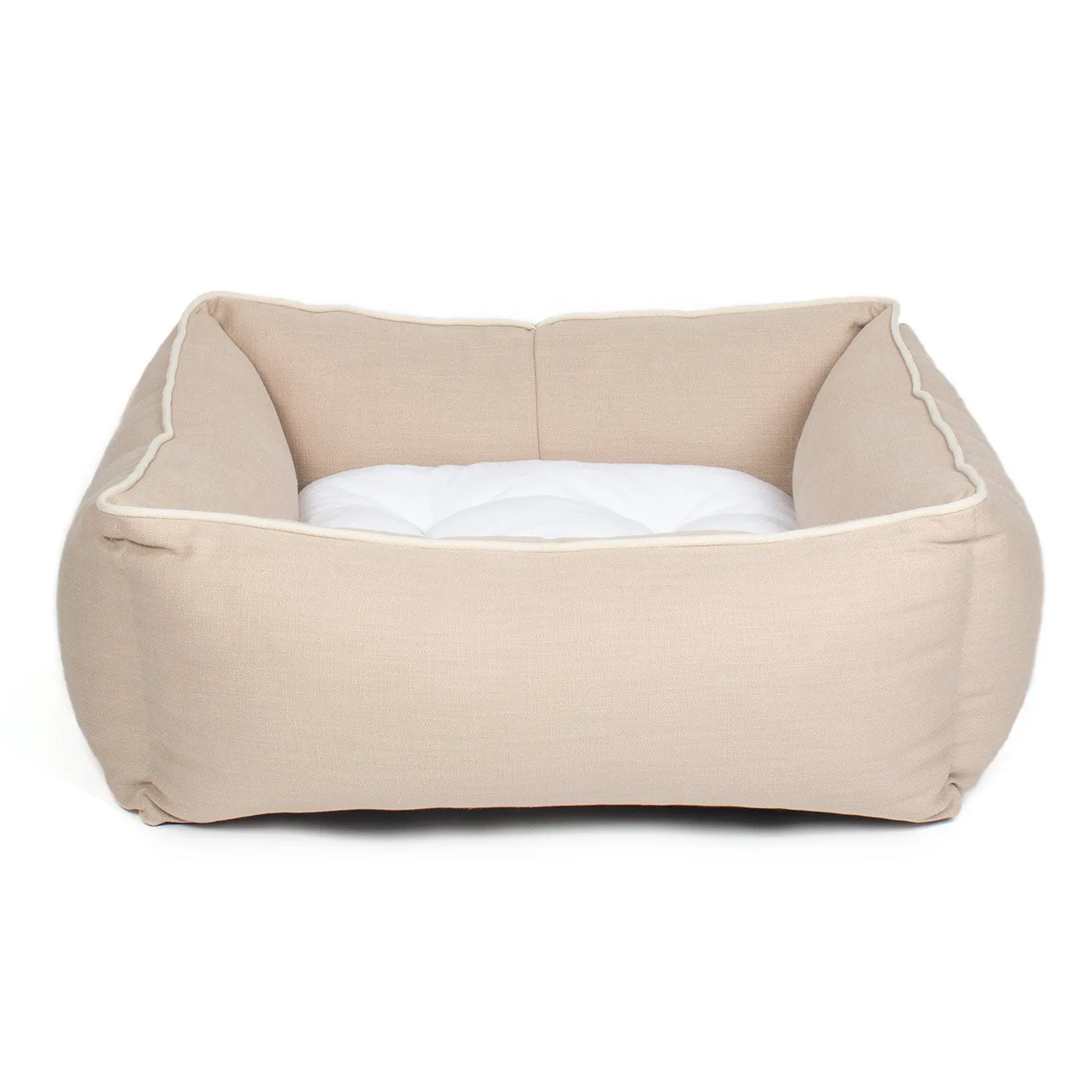 Box Bed in Savanna Oatmeal by Lords & Labradors