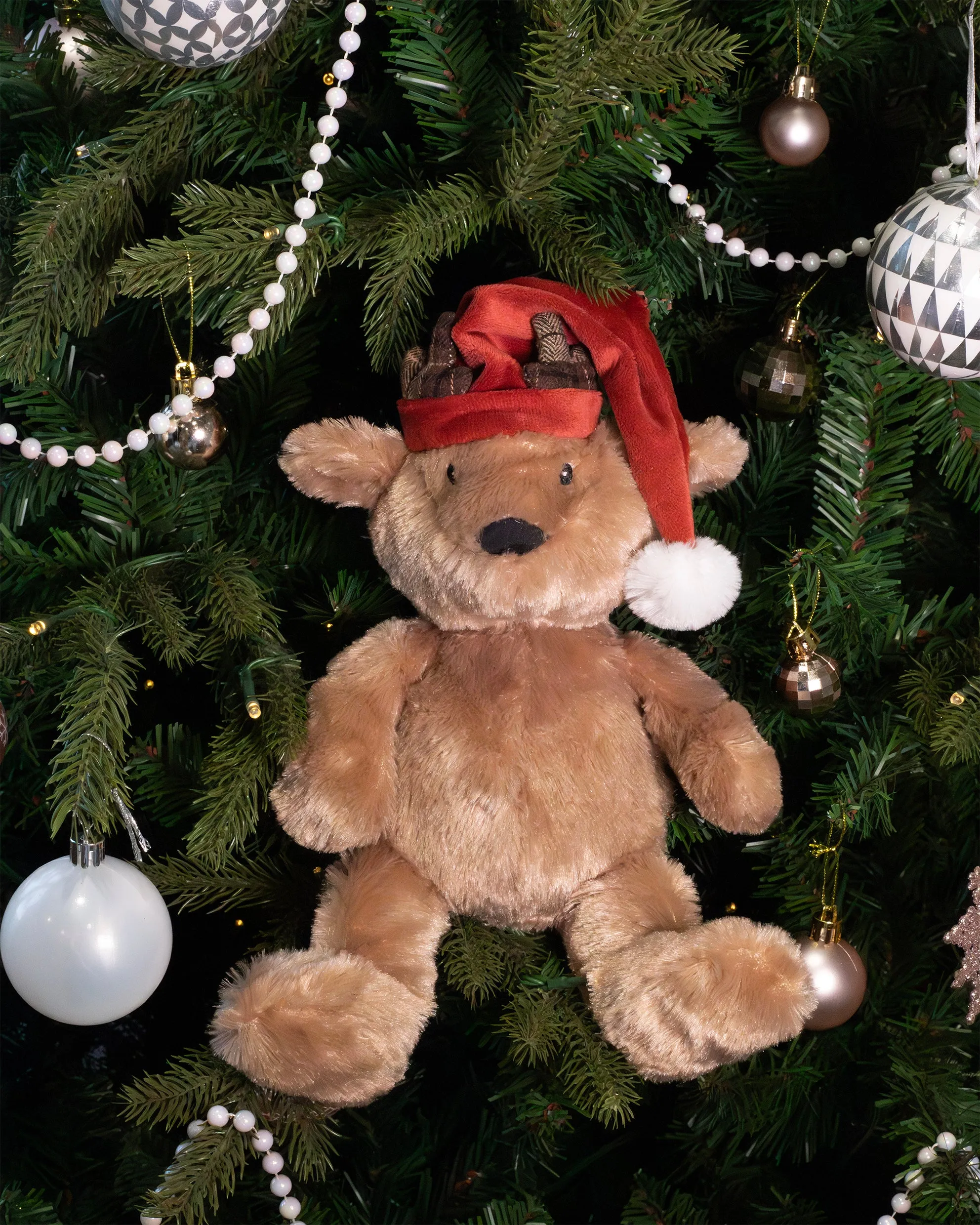 Brad Bear | Christmas Dog Teddy Toy by Cupid & Comet