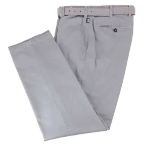 BRUHL Parma B Textured Cotton Chinos - Grey