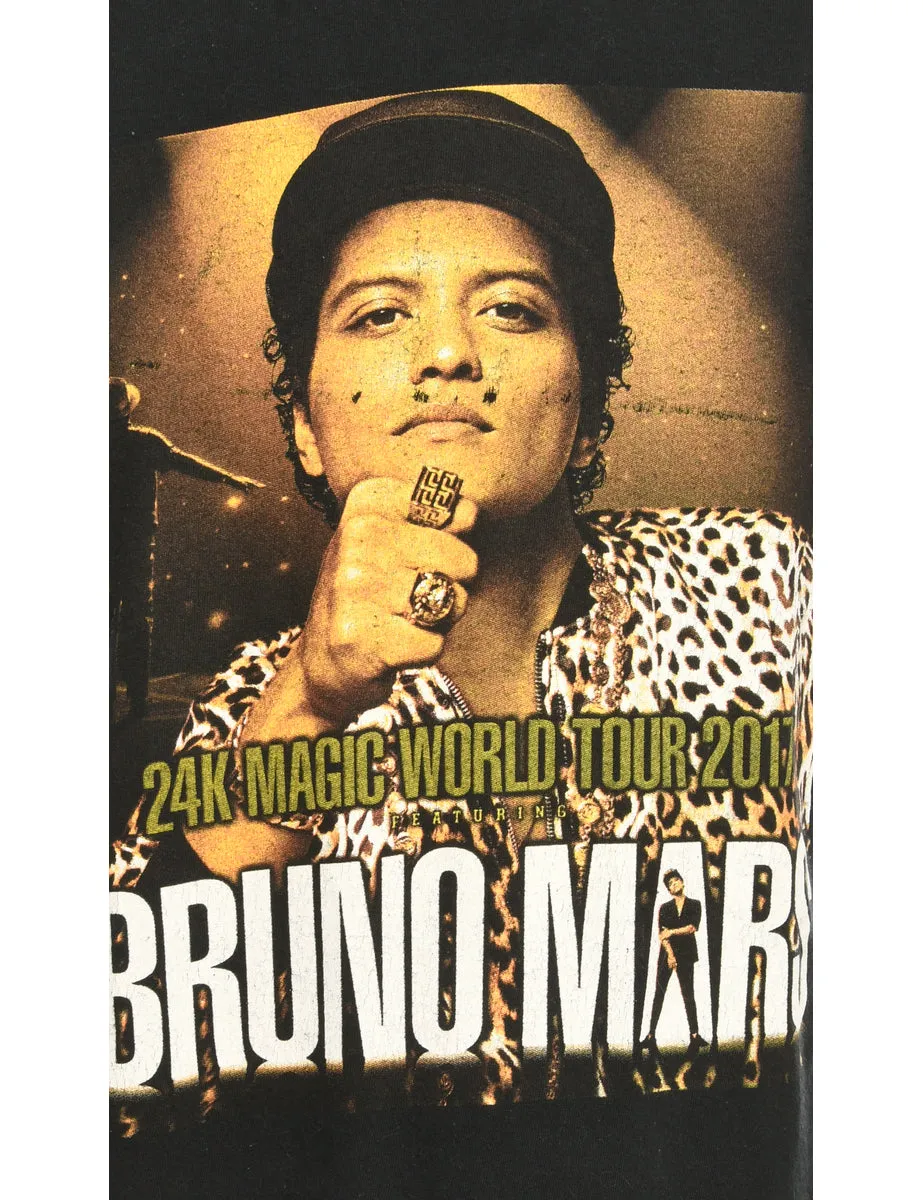 Bruno Mars Band T-shirt - M