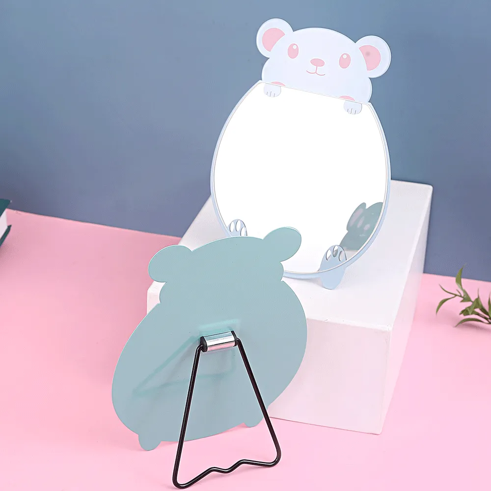 Bunny & Teddy table mirror.