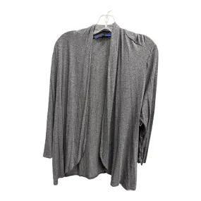 Cardigan By Apt 9 In Grey, Size: 1x