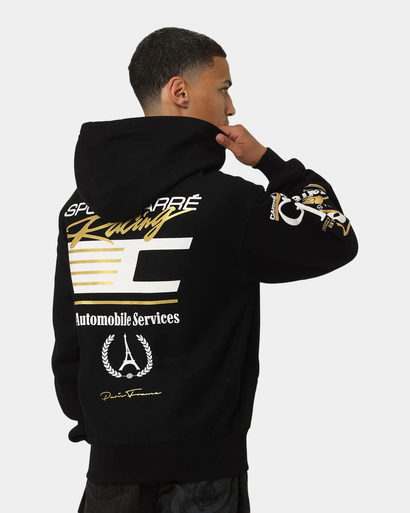 Carré Automobile Team Oversized Hoodie Black