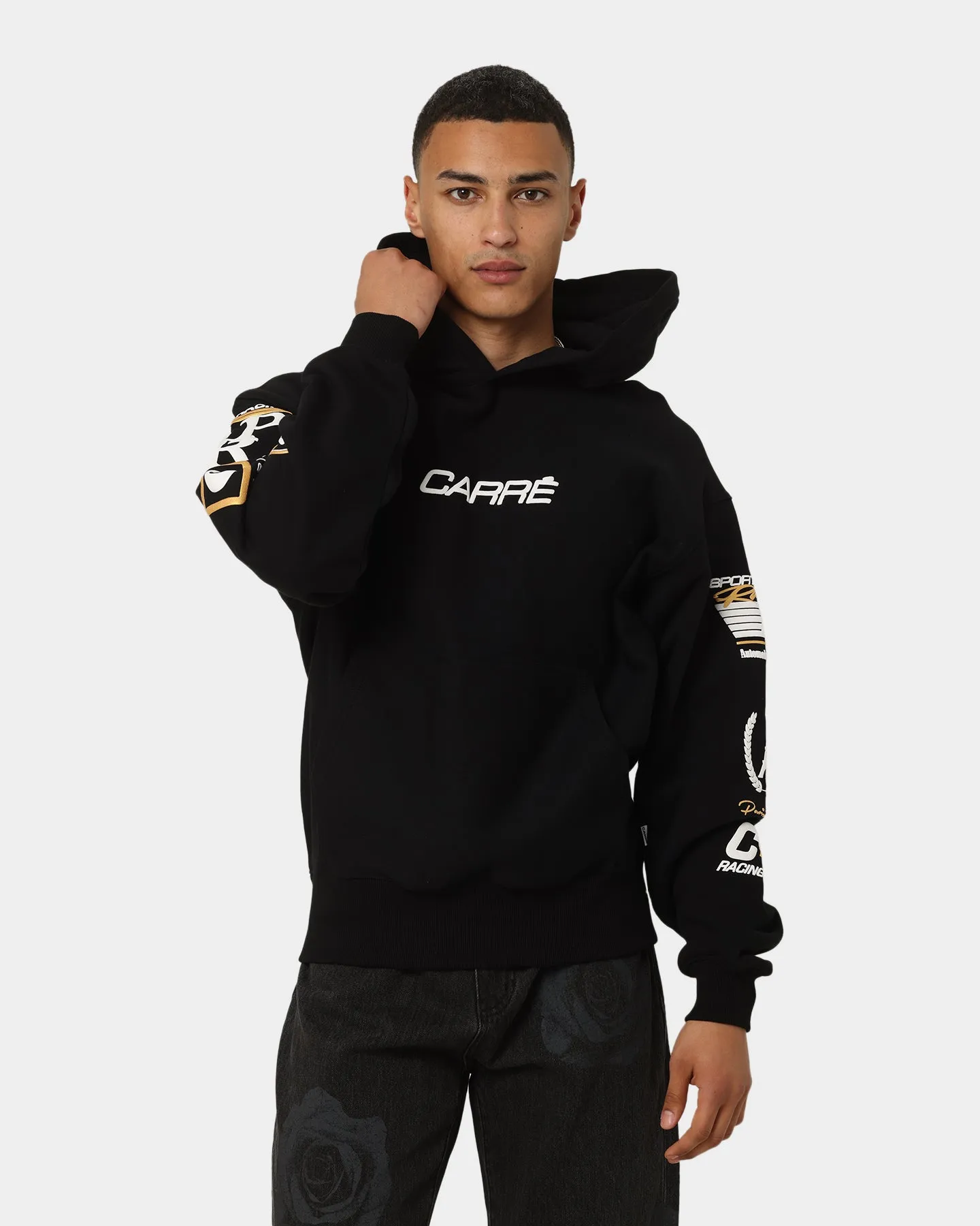 Carré Automobile Team Oversized Hoodie Black