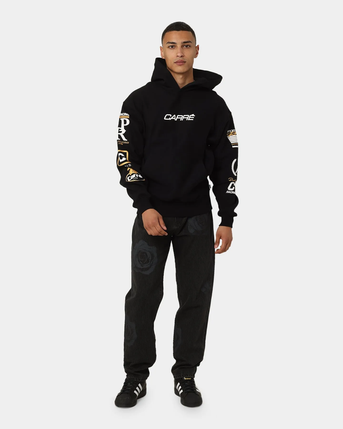 Carré Automobile Team Oversized Hoodie Black