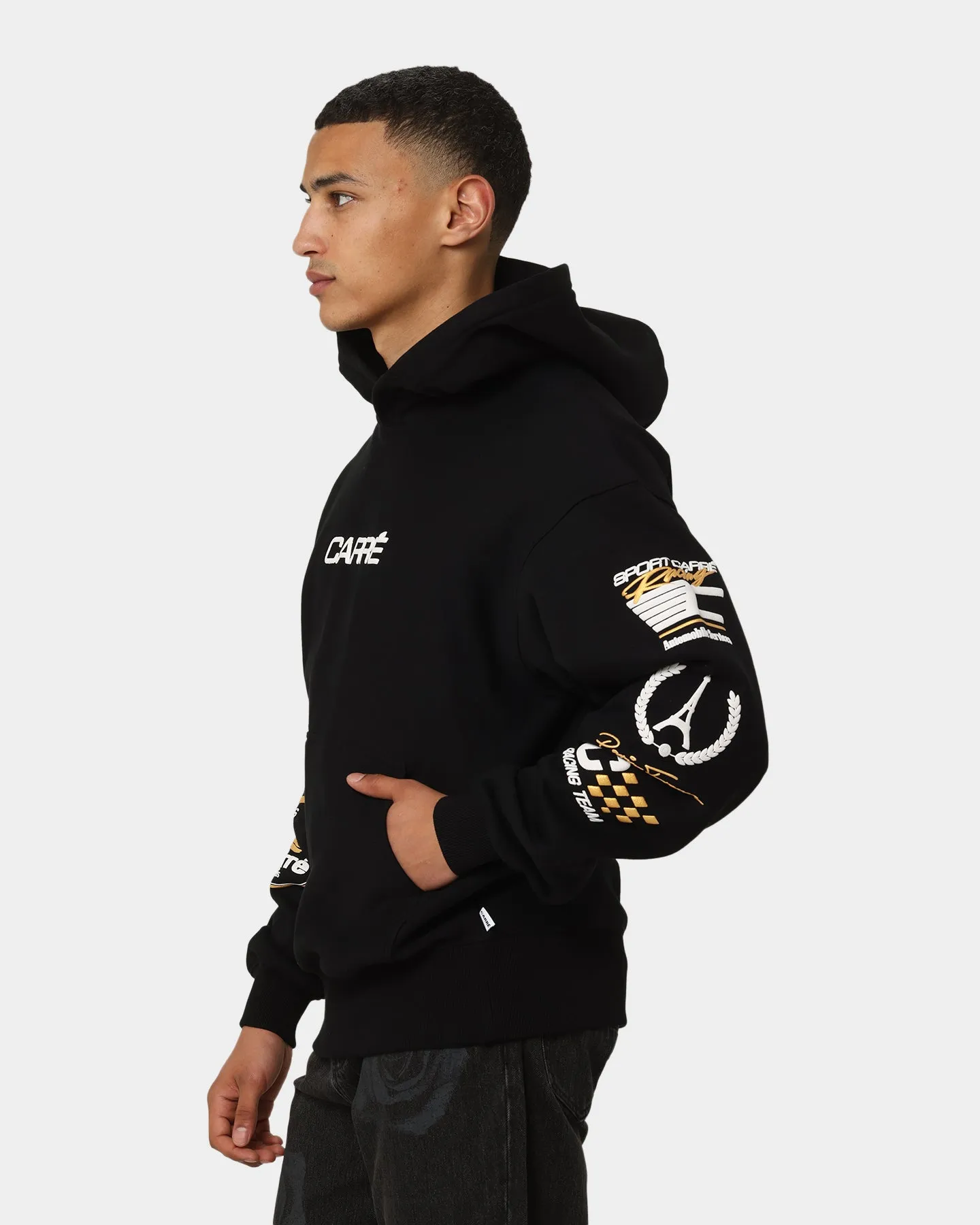 Carré Automobile Team Oversized Hoodie Black