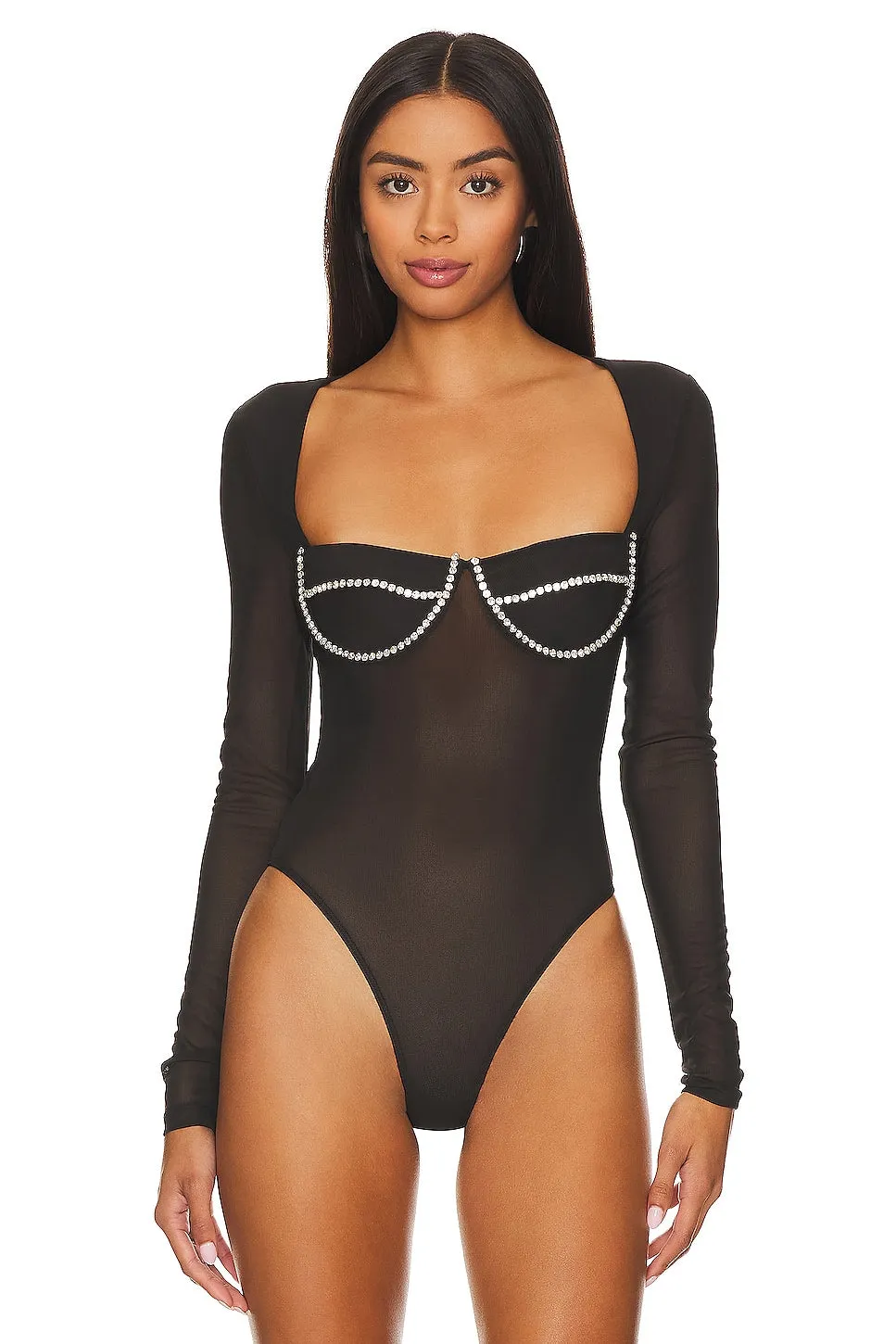 Carter Diamante Bodysuit