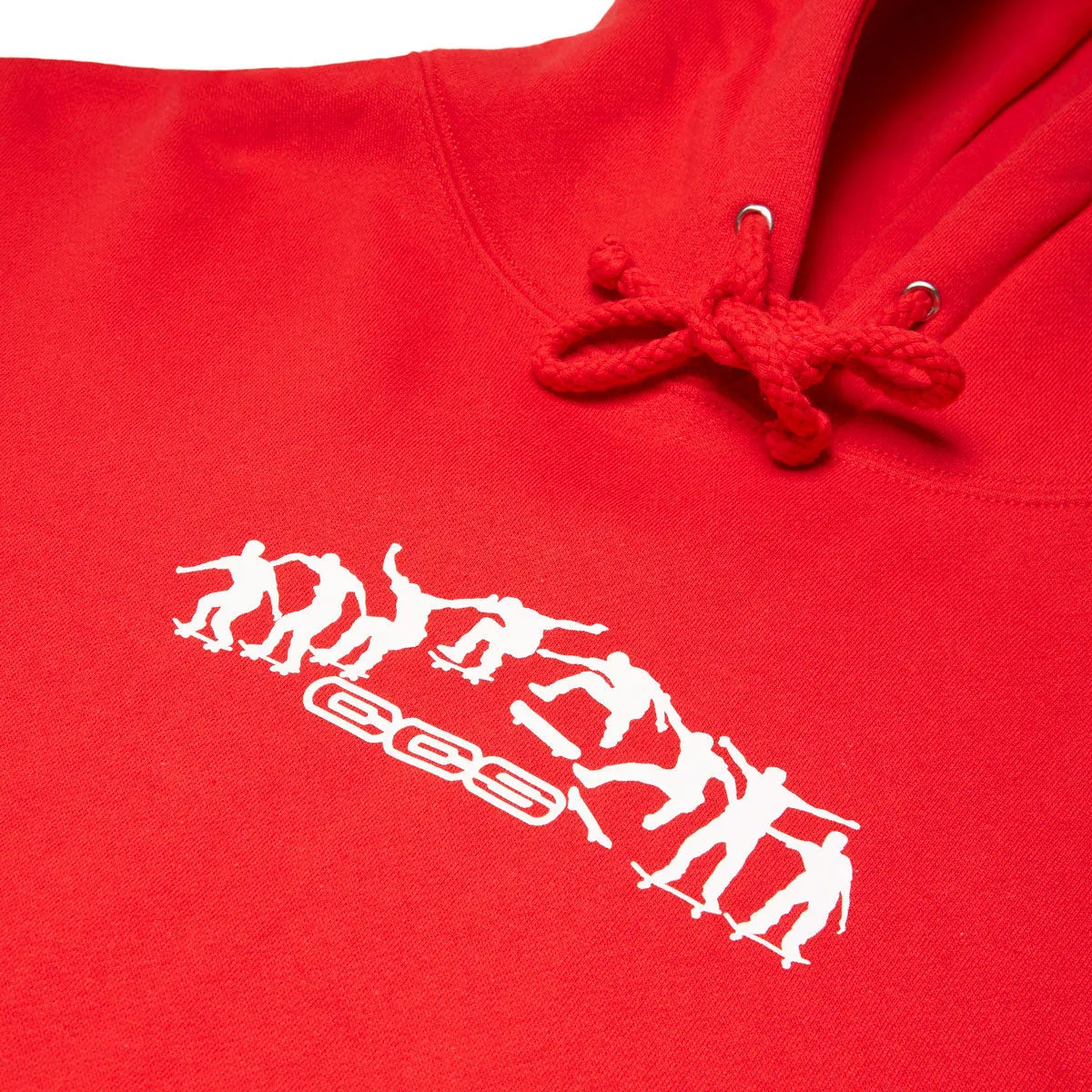 CCS Kickflip Logo Pullover Hoodie - Red/White