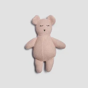 Chalk Knitted Teddy bear