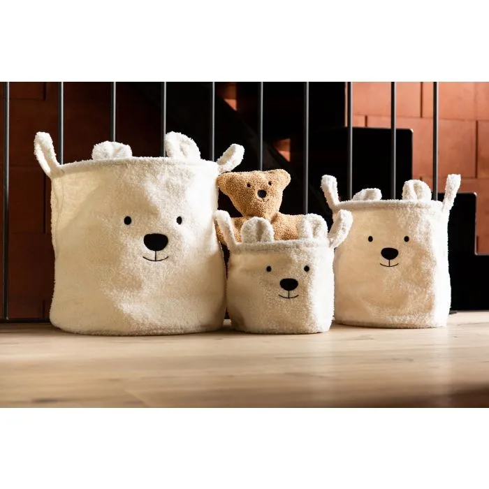 Childhome Teddy Storage Basket 25x20x20cm