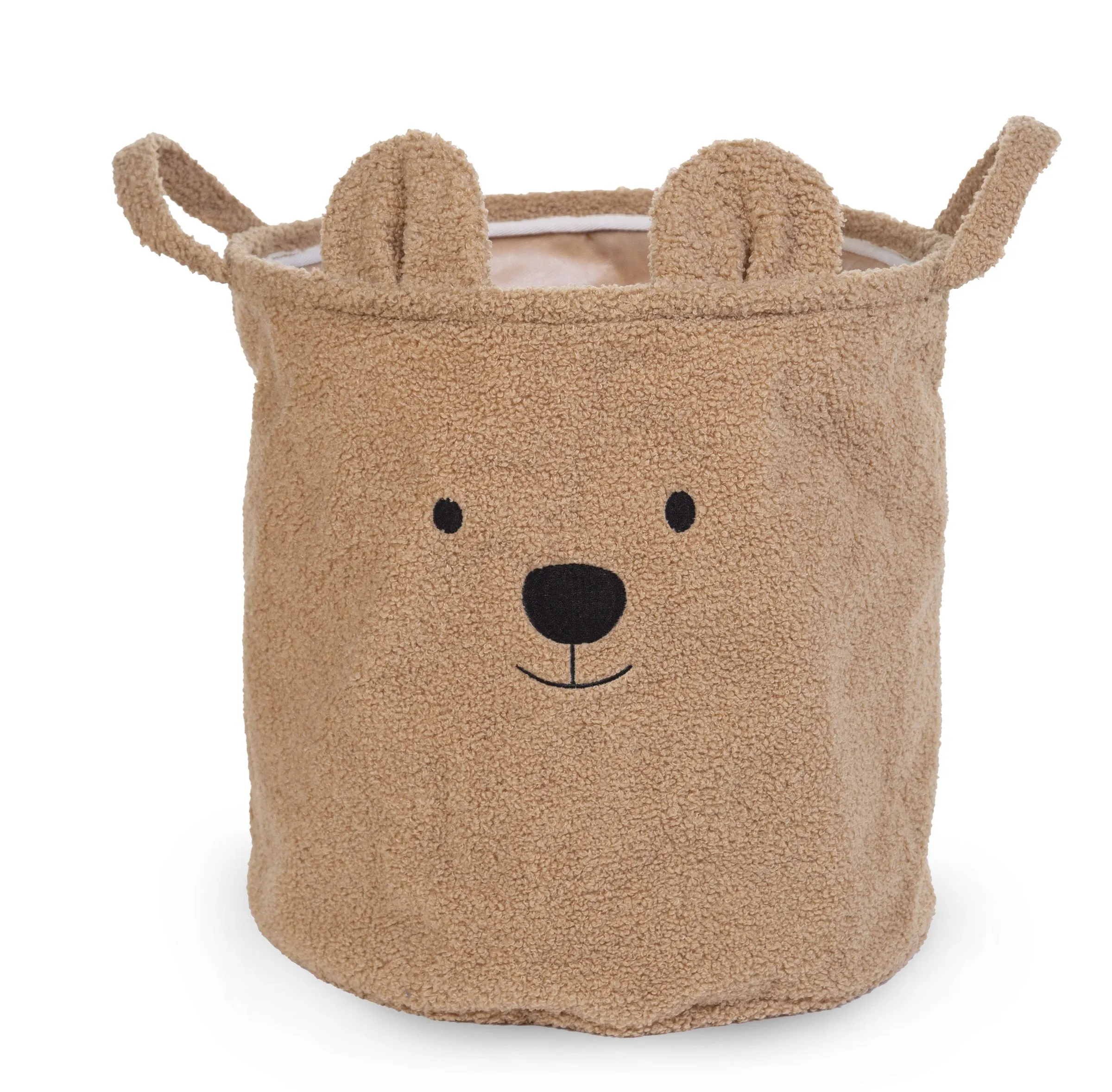 Childhome Teddy Storage Basket - Brown - 40X40X40 CM