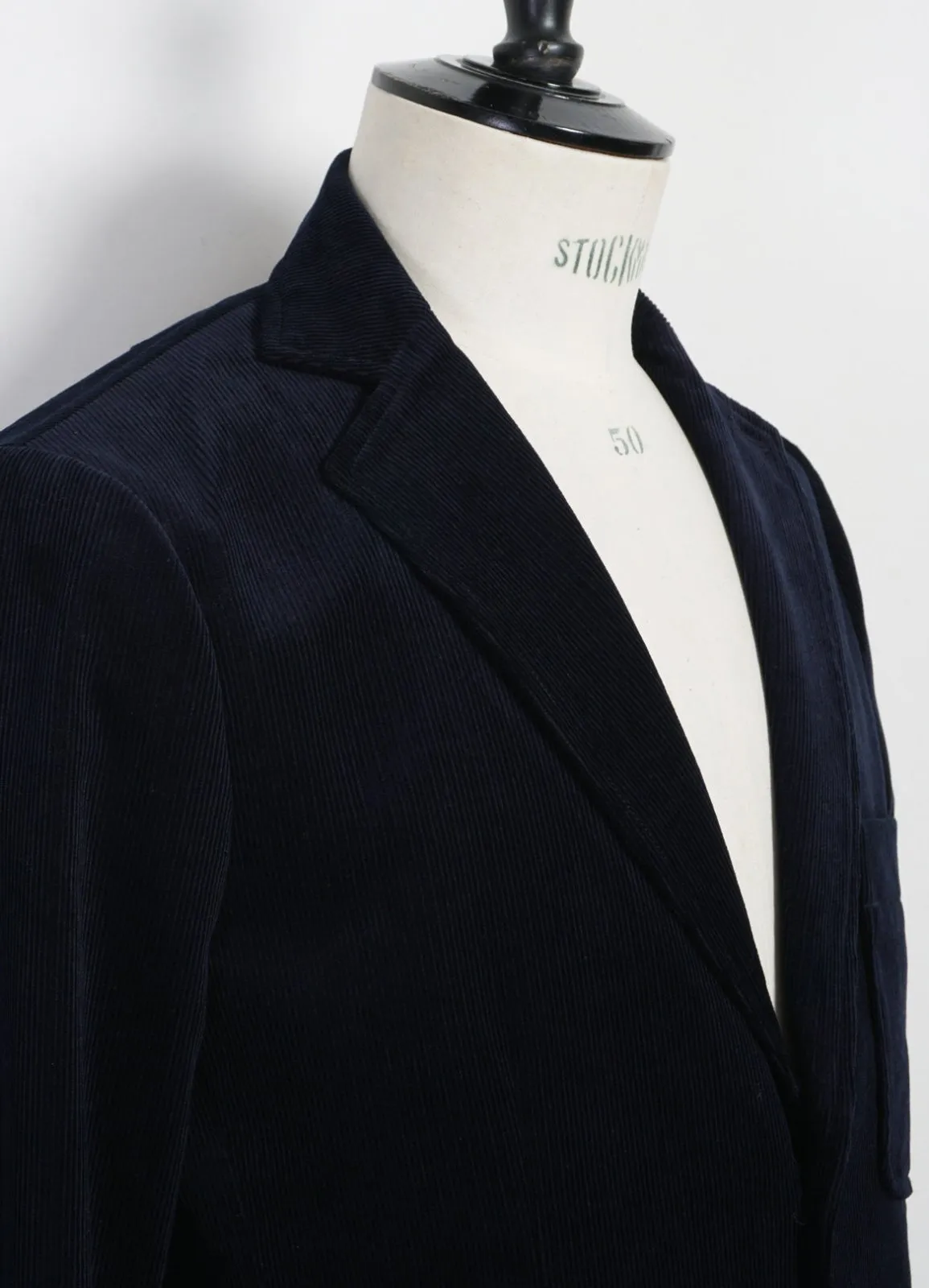 CHRIS | Classic Two Button Blazer | Fluid Navy