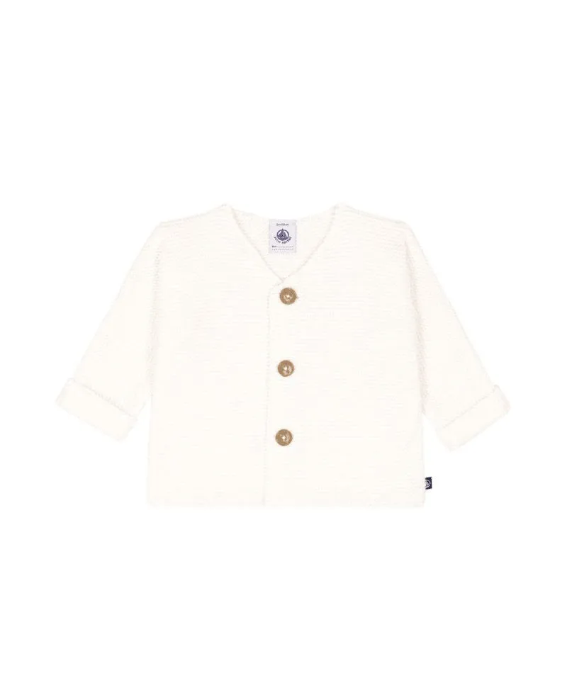 Classic Button Down Cardigan - Petit Bateau SP25