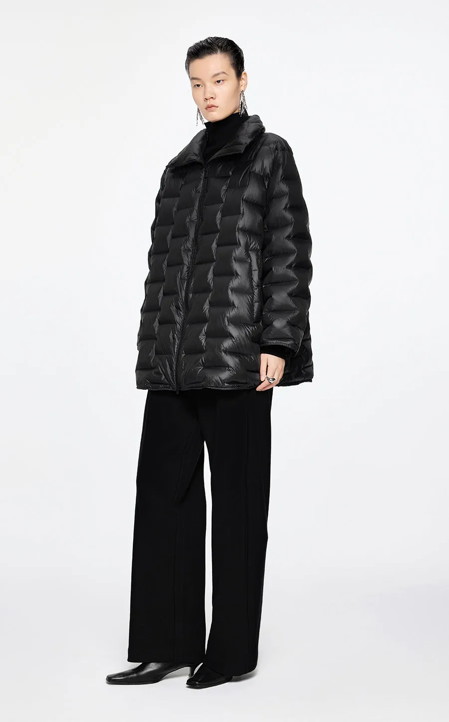 Coat / JNBY Oversize A-Shape Down Coat