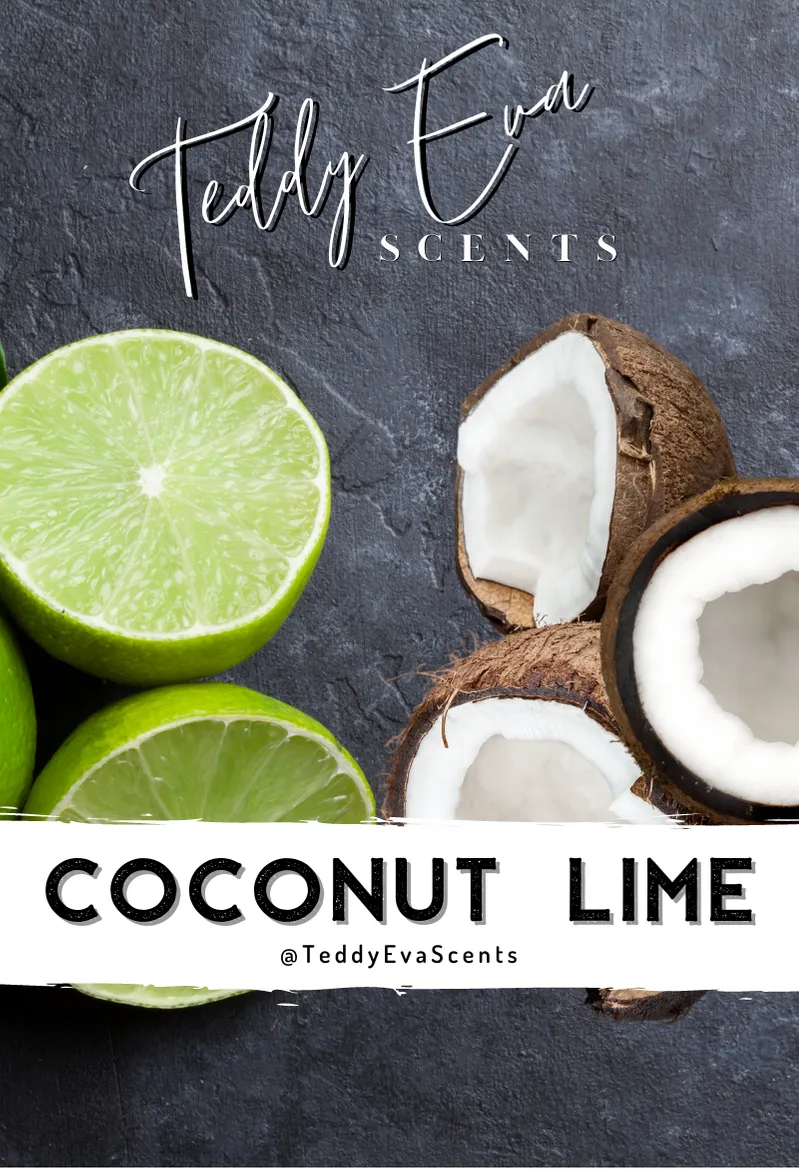 Coconut Lime Teddy Clamshell