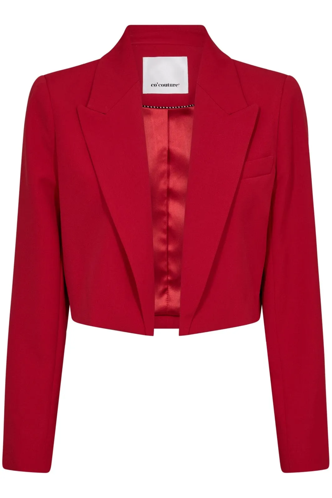 Co´couture - Cadeaucc Crop Blazer 30242 - 66 Flame