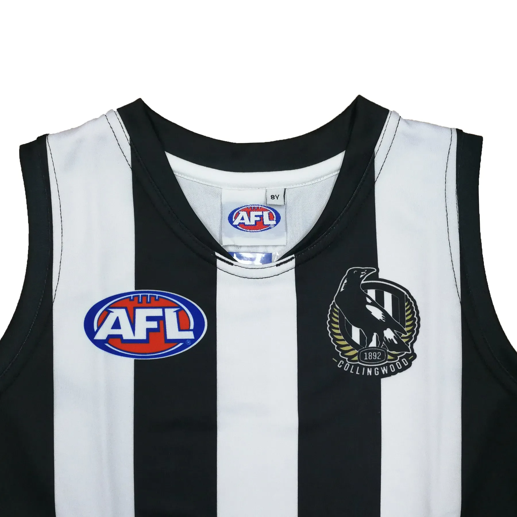 Collingwood Magpies Boys Youths Footy Jumper Guernsey