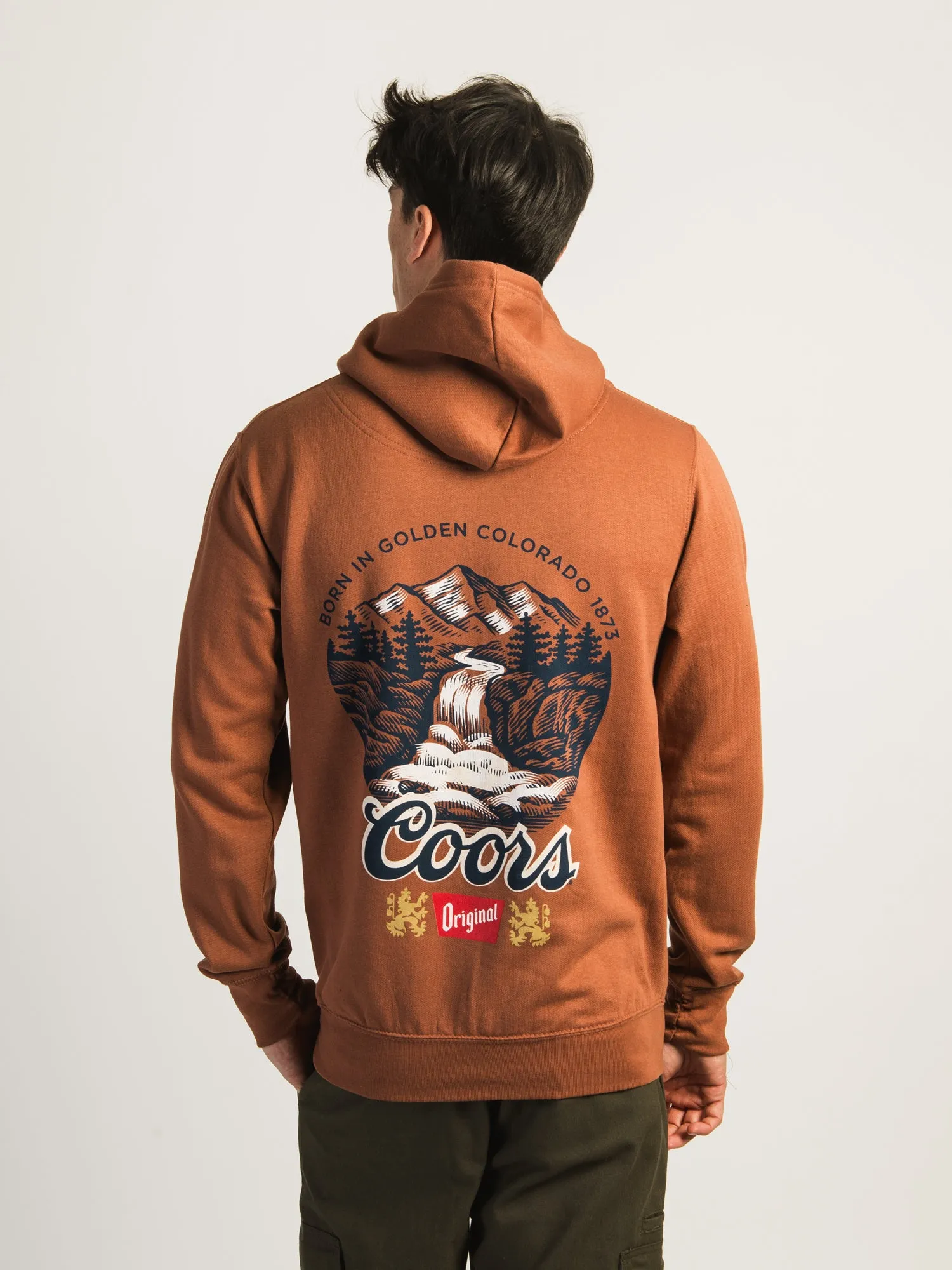 COORS MOUNTAIN CAN PULLOVER HOODIE