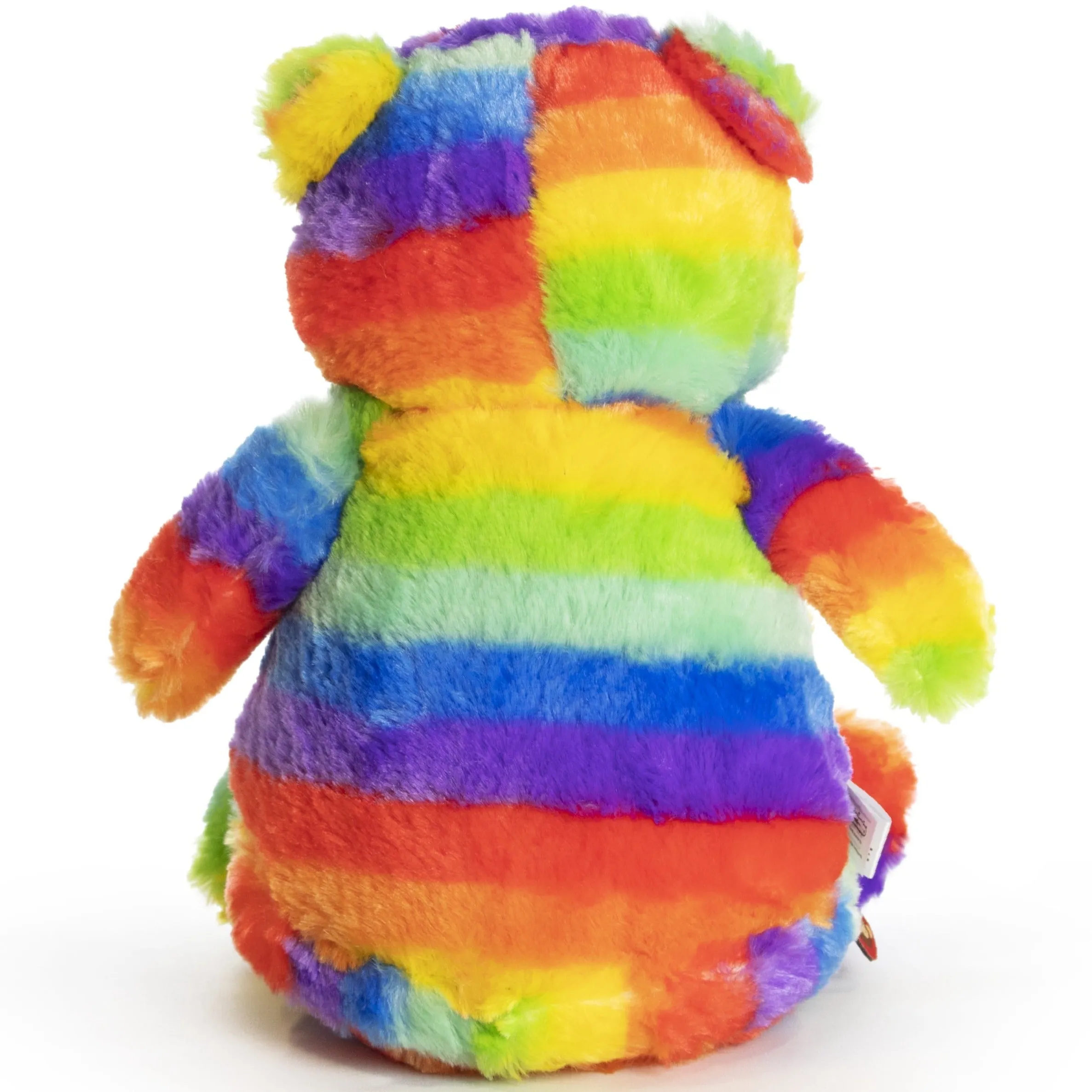 Cubbies Classic Collection Embroidery Blank - Cubbyford Rainbow Teddy Bear