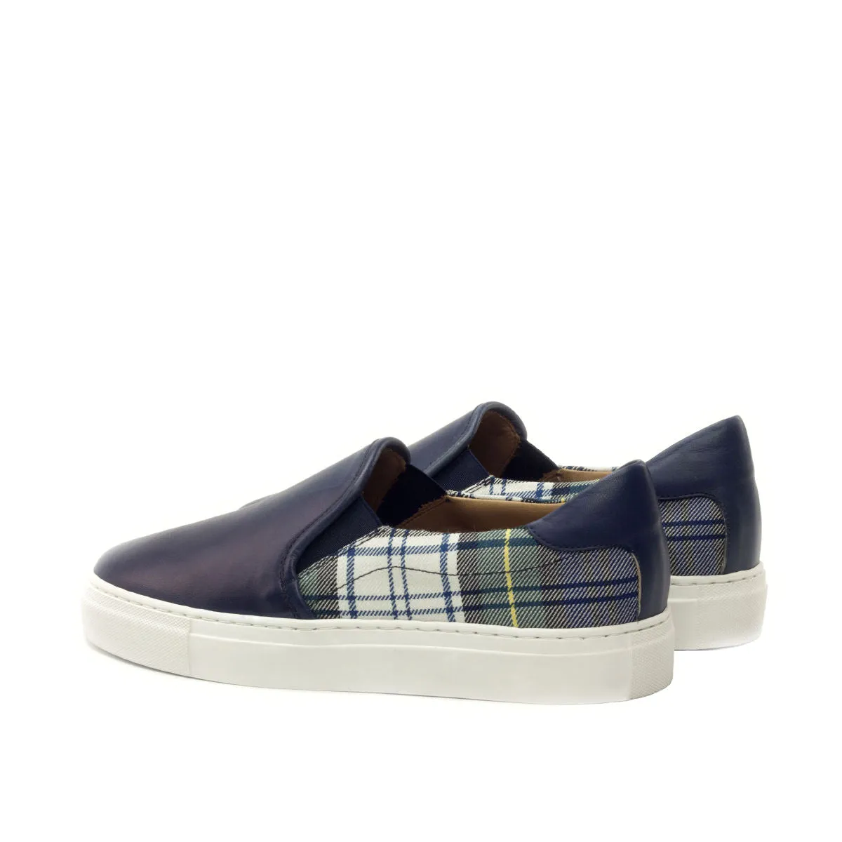 DapperFam Versado in Tartan Men's Sartorial Slip On