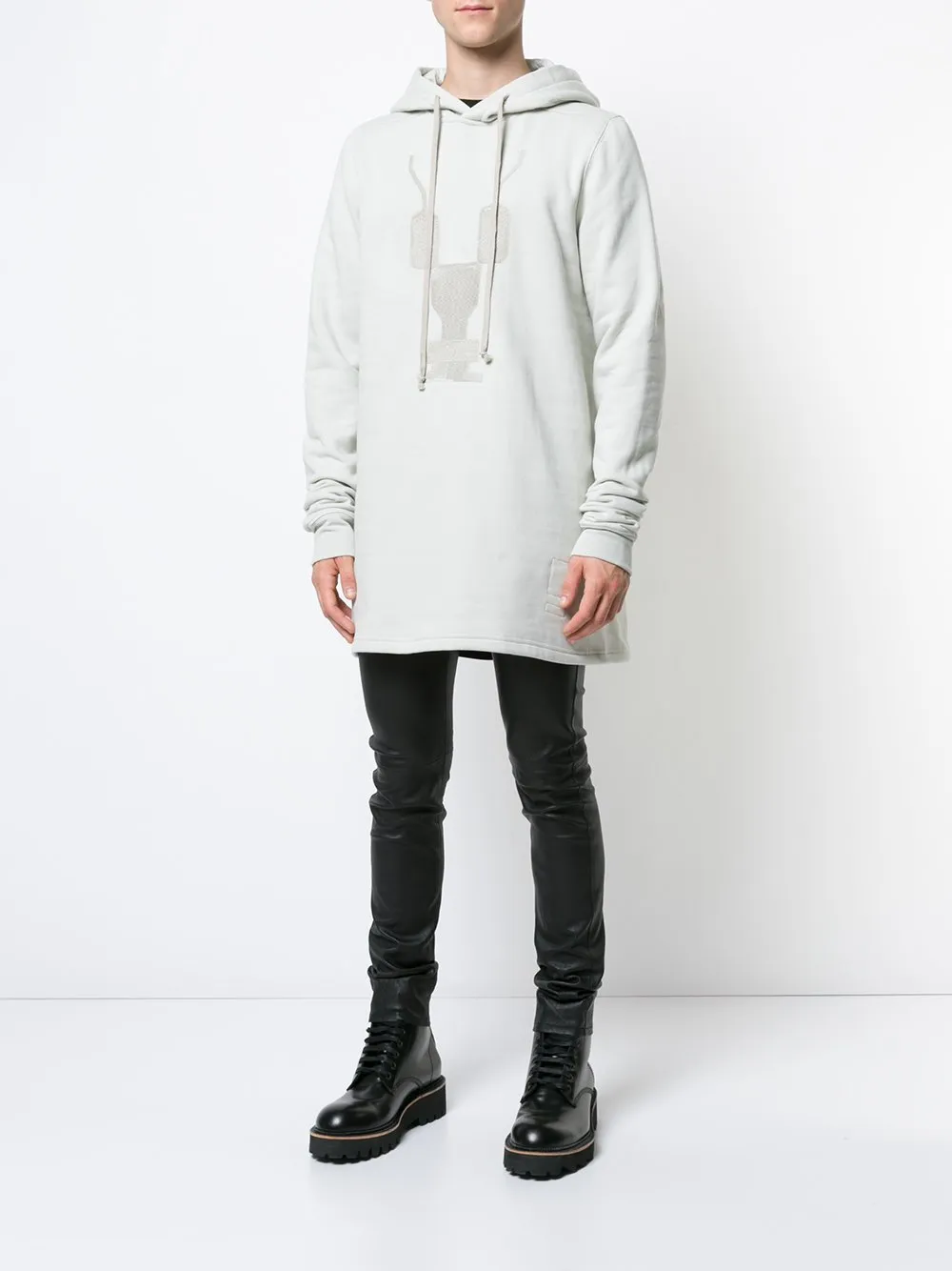 Dinge Embroidered Pullover Hoodie