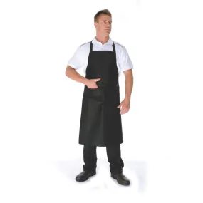 Dnc Workwear Cotton Drill Full Bib Apron With Pocket - 2501