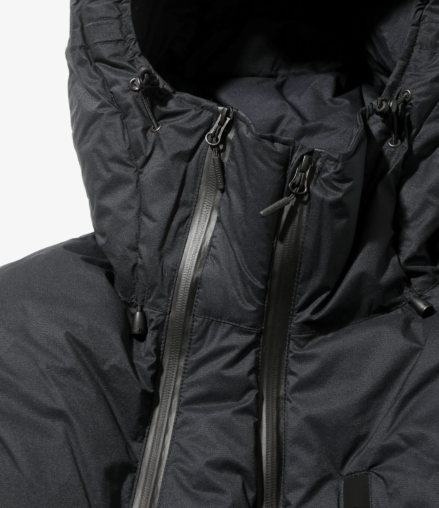 Down Zip Jacket – Dark Navy Ripstop Nylon