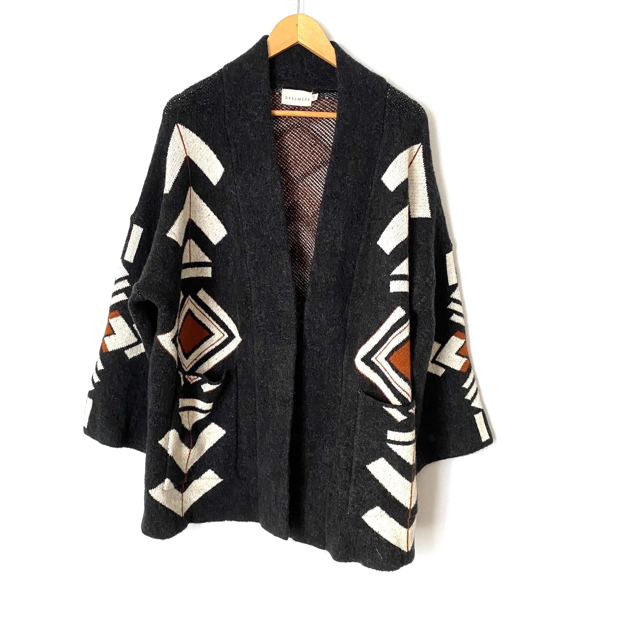 Dreamers Aztec Print Cardigan- Size XS