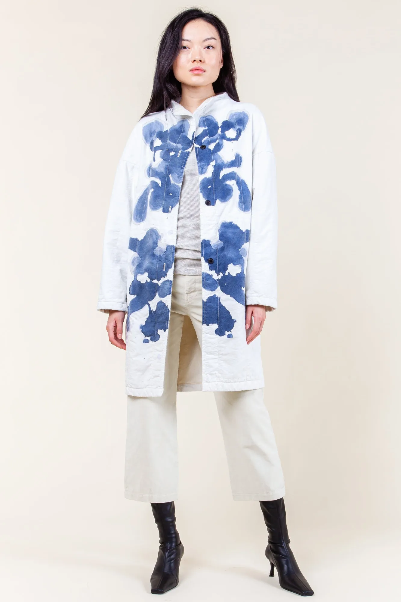 Ecotone Coat Limited Edition in Oyster