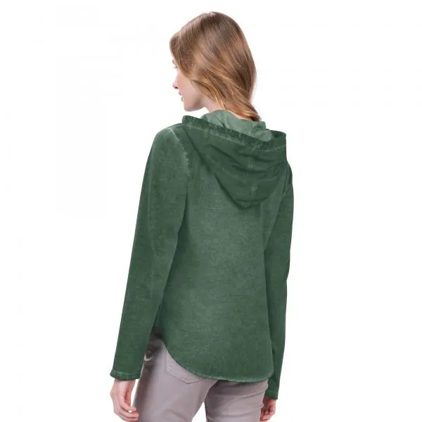 Edmonton Elks Ladies Wishbone Hooded Top