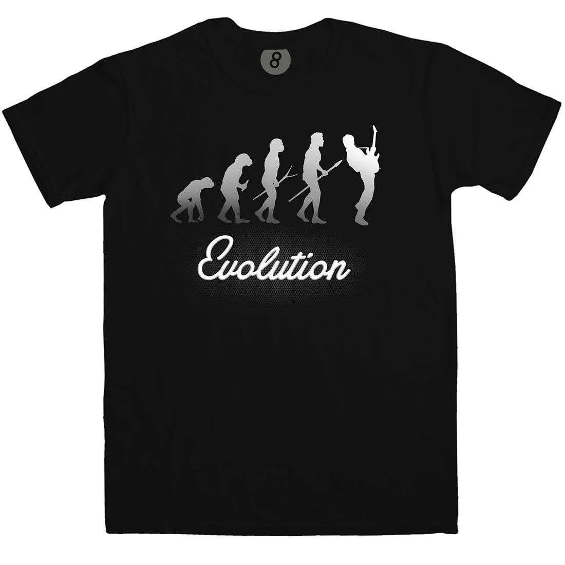 Evolution Of Guitar Guitarist T-Shirt