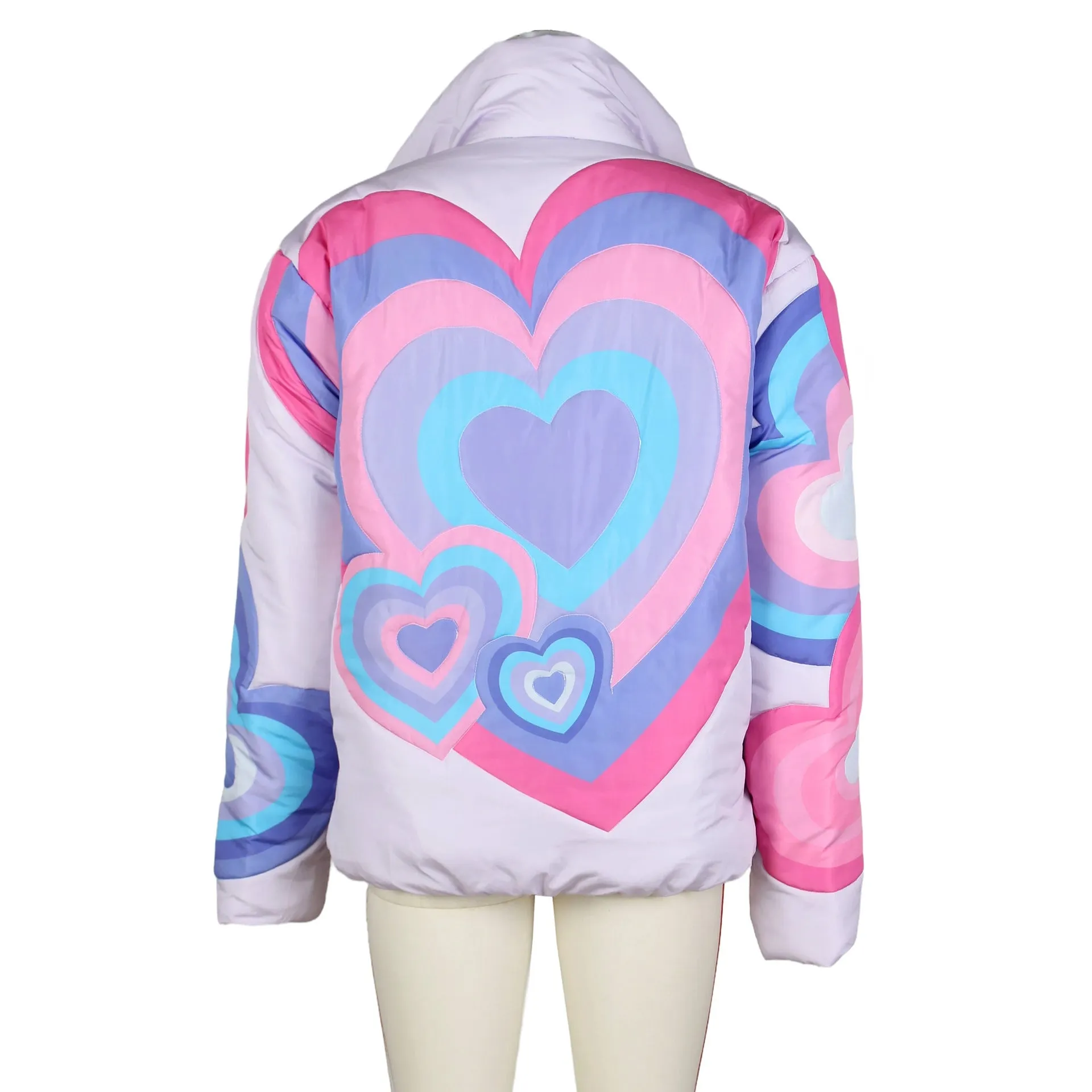 Fashion love cotton jacket, personalized couple jacket AY3219